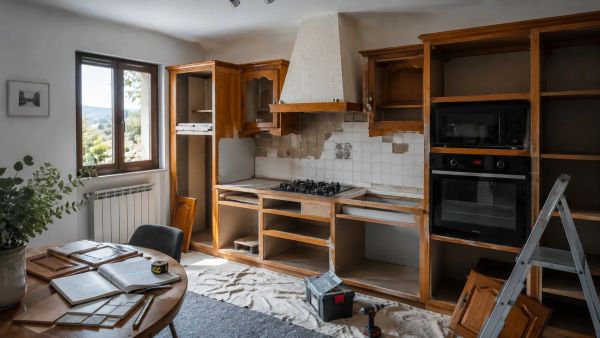Estimer un prix compétitif pour la rénovation d'une petite cuisine
